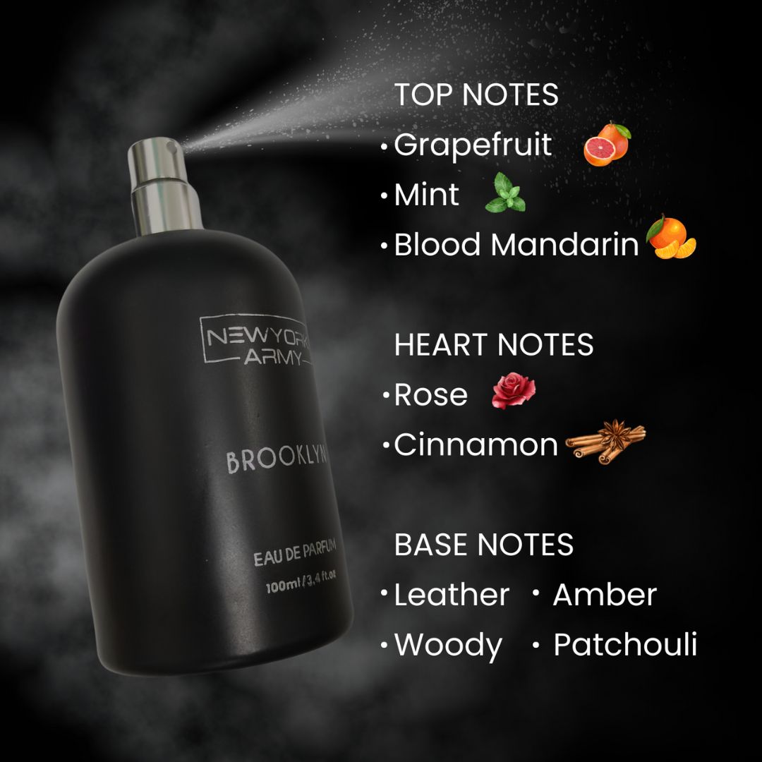 Brooklyn - Luxury Long Lasting Perfume for Men - 100ml