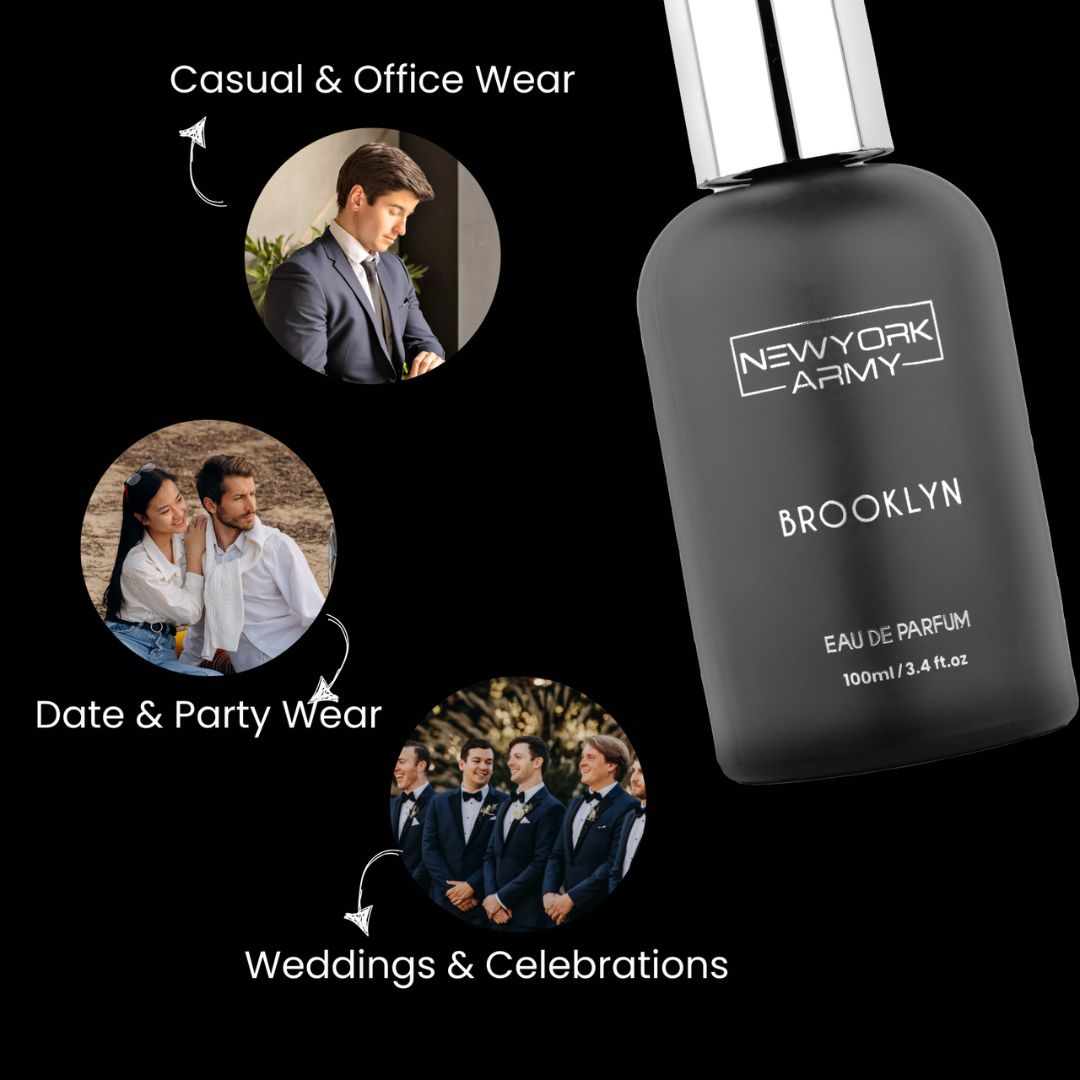 Brooklyn - Luxury Long Lasting Perfume for Men - 100ml