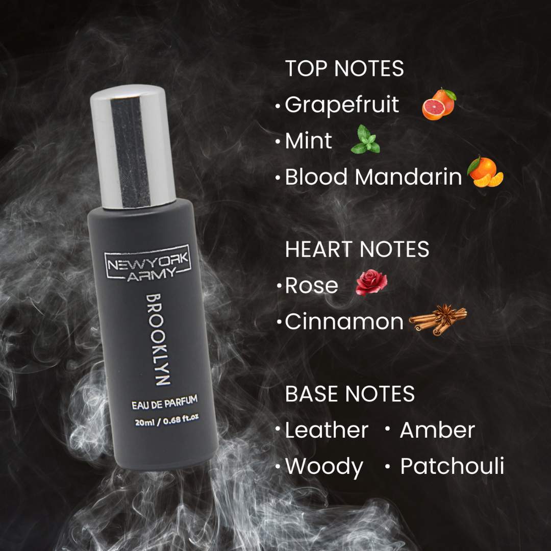 Brooklyn - Luxury Long Lasting Perfume for Men - 20ml