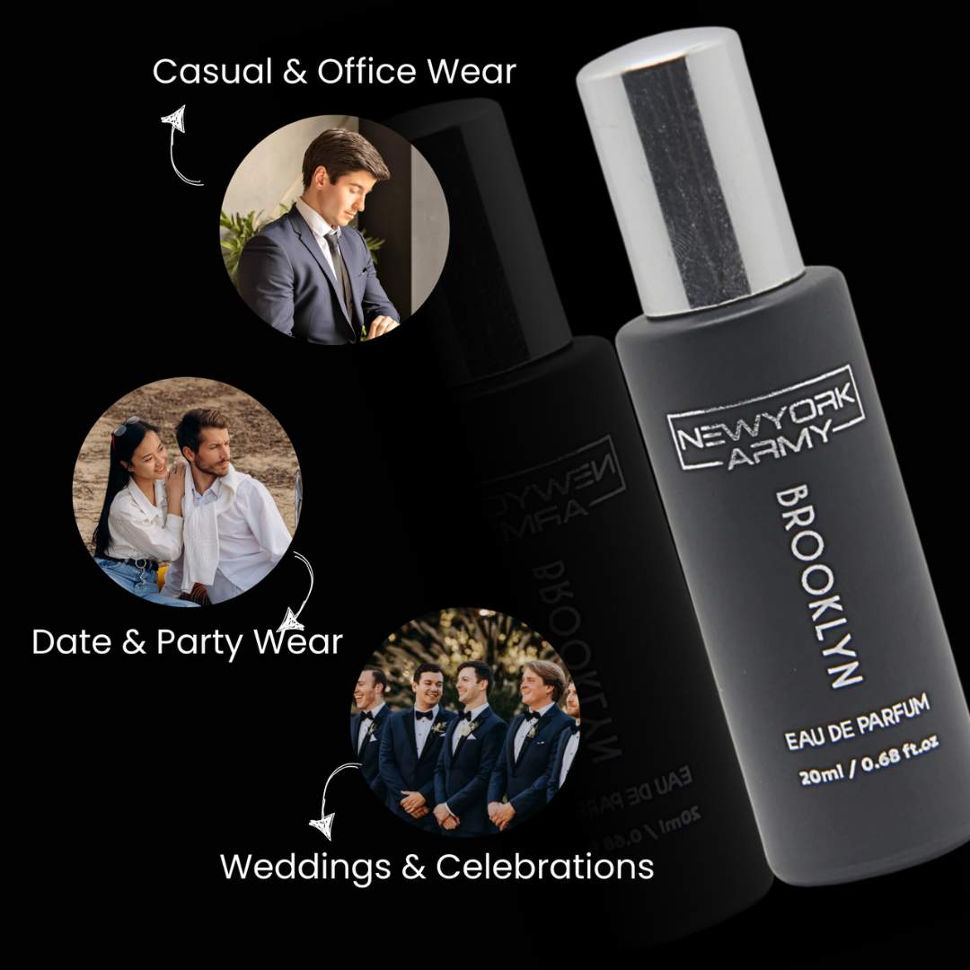 Brooklyn - Luxury Long Lasting Perfume for Men - 20ml